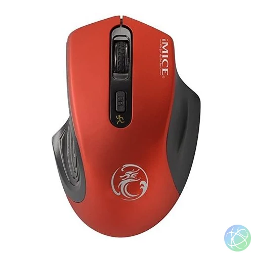 iMICE E-1800 Wireless Mouse Red egér
