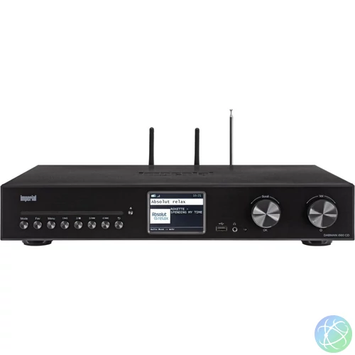 Imperial DABMAN i560 CD Hybrid Internet Radio Black hi-fi