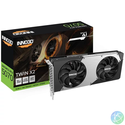Inno3D GeForce RTX5070 12GB GDDR7 Twin X2 videókártya