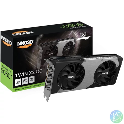 Inno3D GeForce RTX5060 Ti 8GB DDR7 Twin X2 OC videókártya