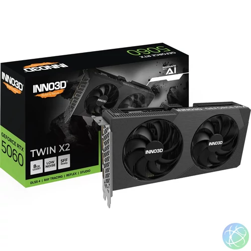 Inno3D GeForce RTX5060 8GB DDR7 Twin X2 videókártya