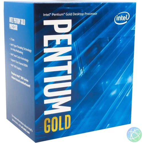 Intel Pentium Gold G6400 4,0GHz 4MB LGA1200 BOX processzor