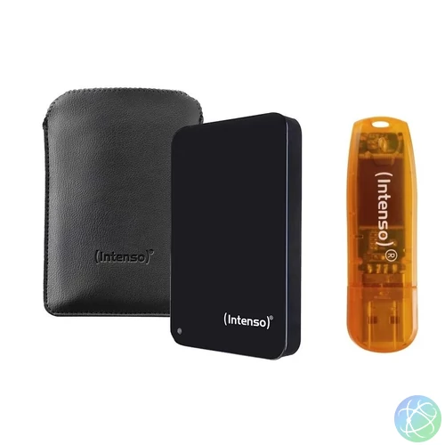 Intenso 1TB 2,5" USB3.2 Memory Drive Black + 64GB USB Stick külső HDD