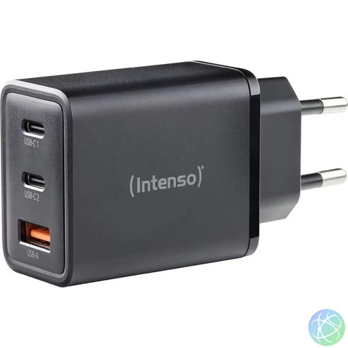 Intenso W65ACC GaN Power Adapter Black töltő