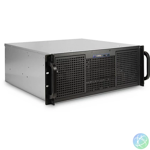 Inter-Tech IPC 4U-40240 Rackszekrénybe szerelhető Ház Silver