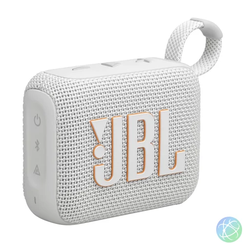 JBL Go 4 Ultra-Portable Bluetooth Speaker White hangszóró