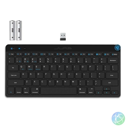 JLab Go Wireless Bluetooth Keyboard Black US billentyűzet