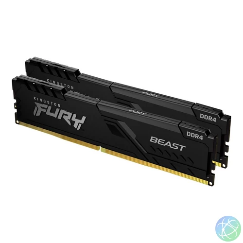 Kingston 16GB DDR4 3200MHz Kit(2x8GB) Fury Beast Black memória