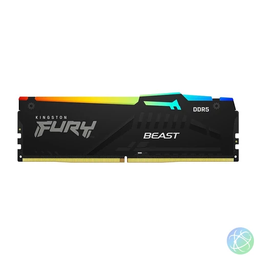 Kingston 16GB DDR5 5600MHz Fury Beast RGB Black memória