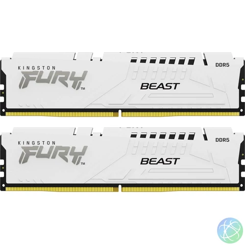 Kingston 32GB DDR5 5200MHz Kit(2x16GB) Fury Beast White memória