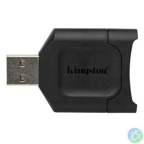 Kingston MobileLite Plus USB3.2 UHS-II SD Card Reader Black kártyaolvasó