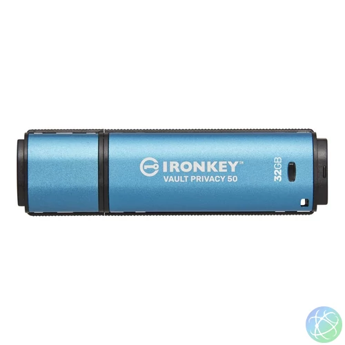 Kingston 32GB IronKey Vault Privacy 50 USB3.2 Blue pendrive