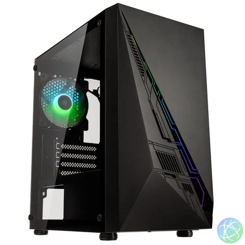 Kolink Inspire K2 Plus ARGB Tempered Glass Black gépház