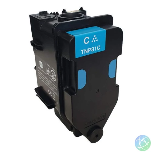 Konica Minolta TNP81 Cyan toner
