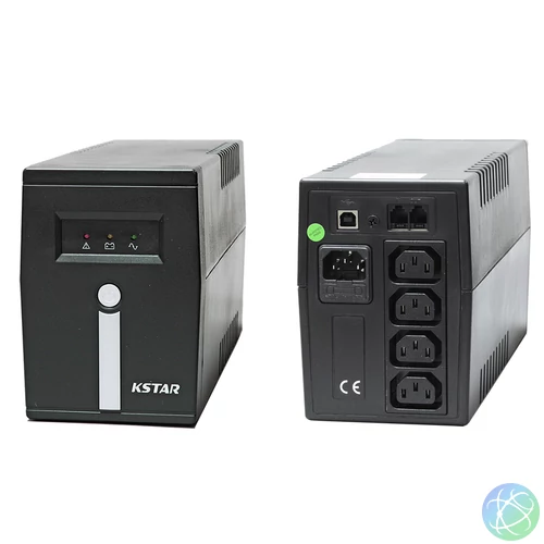 KSTAR KSTARMP1000VALED Micropower 1000VA UPS szünetmentes tápegység