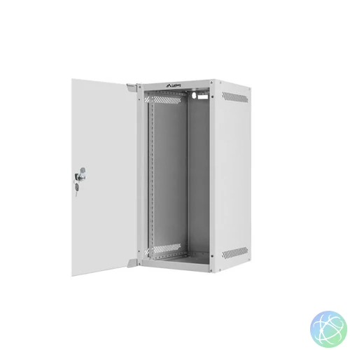 Lanberg 10" 12U Falra szerelhető Rackszekrény Grey