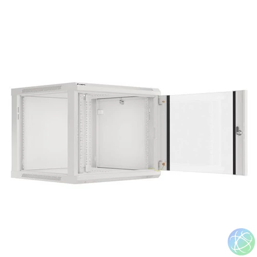 Lanberg 19" 9U Falra szerelhető Rackszekrény Grey
