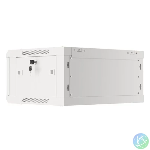 Lanberg 19" 4U Falra szerelhető Rackszekrény Grey
