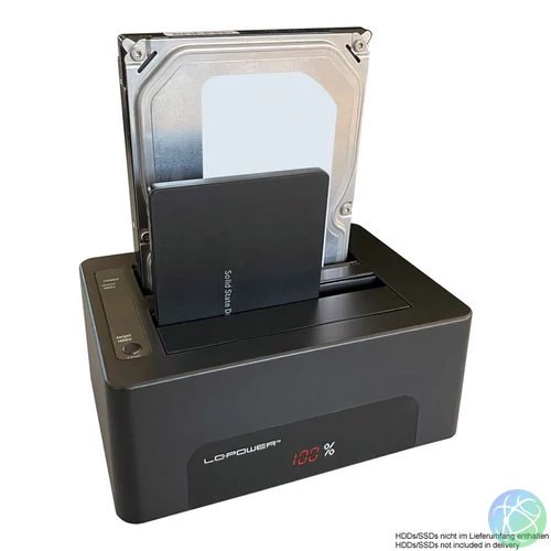 LC Power LC-DOCK-U3-V HDD docking station mobilrack / beépítő keret