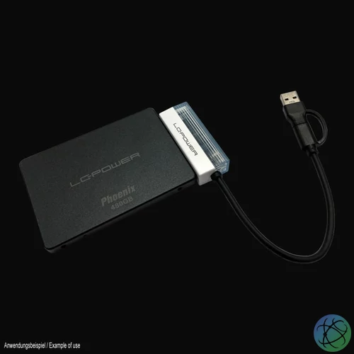 LC Power LC-ADA-USB-SATA-25 mobilrack / beépítő keret