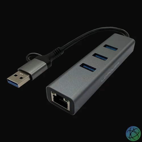 LC Power LC-HUB-C-MULTI-9 USB hub