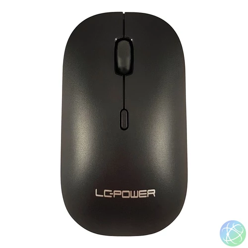 LC Power LC-M720BW wireless mouse Black egér