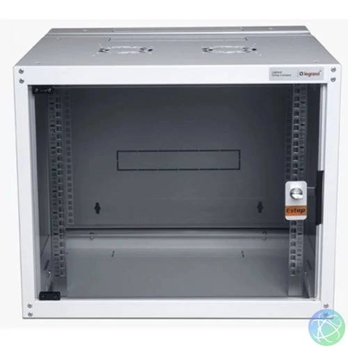 Legrand 19" 12U Falra szerelhető Rackszekrény Grey