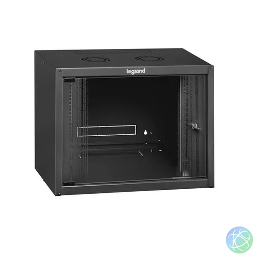 Legrand 19" 9U Falra szerelhető Rackszekrény Grey