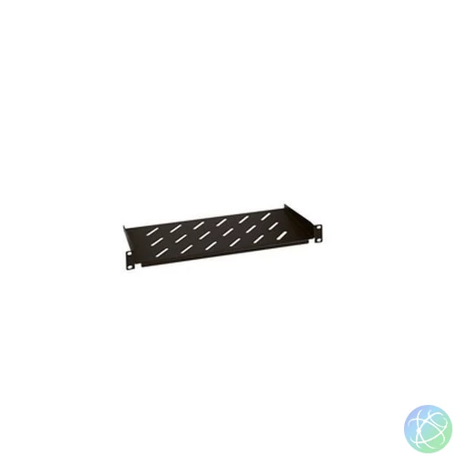 Legrand Rackszekrény polc 19" 2U fix 200mm mély Black