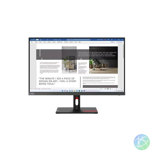 Lenovo 27" ThinkVision S27i-30 IPS LED monitor