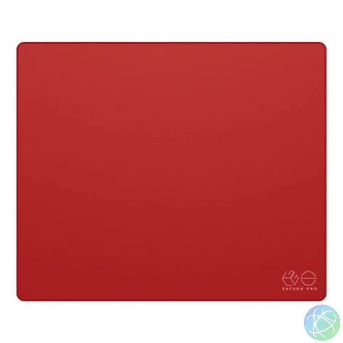 Lethal Gaming Gear Saturn Pro XL Square Xsoft Gaming Mousepad Red egérpad