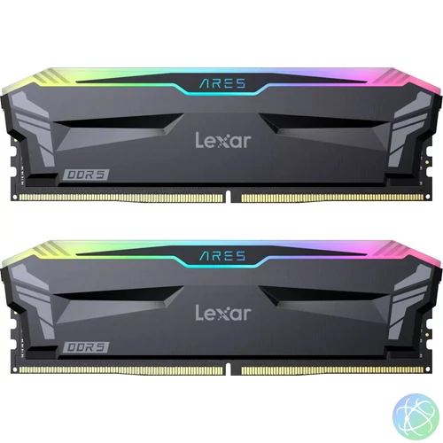 Lexar 32GB DDR5 6400MHz Kit(2x16GB) ARES RGB Black memória