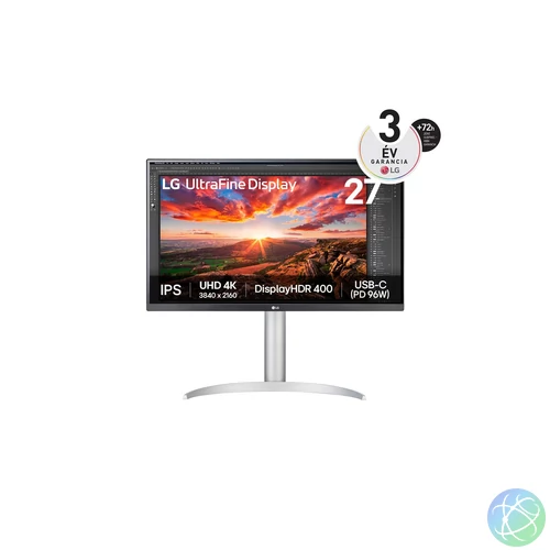 LG 27" 27UP850K-W IPS LED monitor
