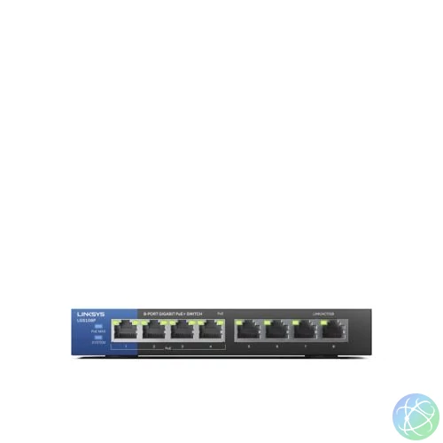 Linksys LGS108P 8-Port Business Desktop Gigabit PoE+ Switch