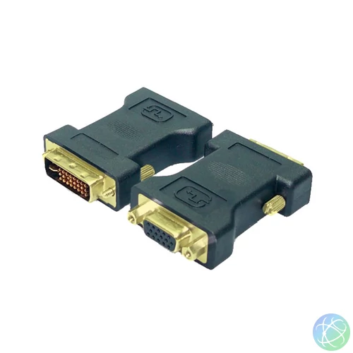 Logilink DVI-I (Dual Link) - VGA Adapter Black speciális átalakító