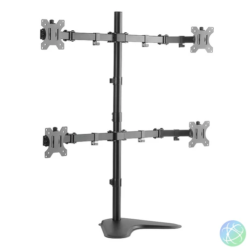 Logilink BP0046 13"-32" Quad Monitor Stand Black
