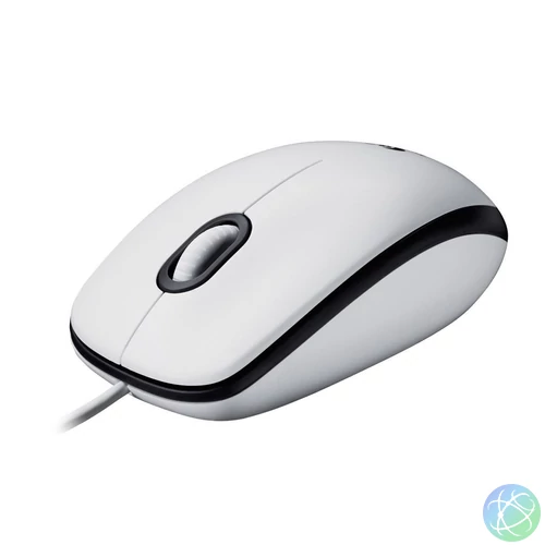 Logitech M100 Mouse White egér