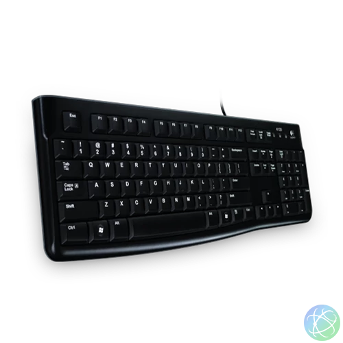Logitech K120 USB billentyűzet OEM Black HU