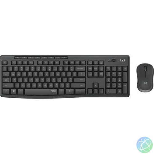 Logitech MK295 Silent wireless keyboard +mouse Grafit Grey HU billentyűzet