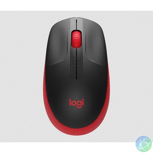 Logitech M190 Wireless mouse Red egér