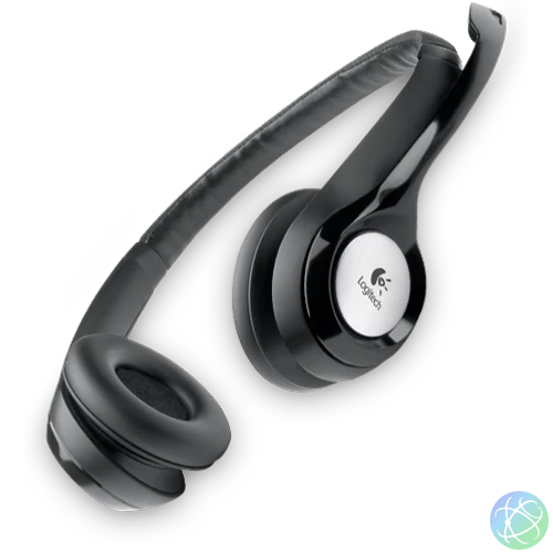 Logitech H390 Stereo Headset Black