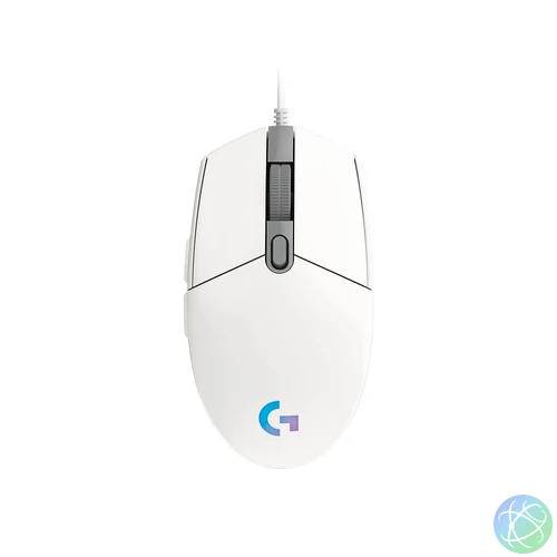 Logitech G102 LightSync Gamer White egér