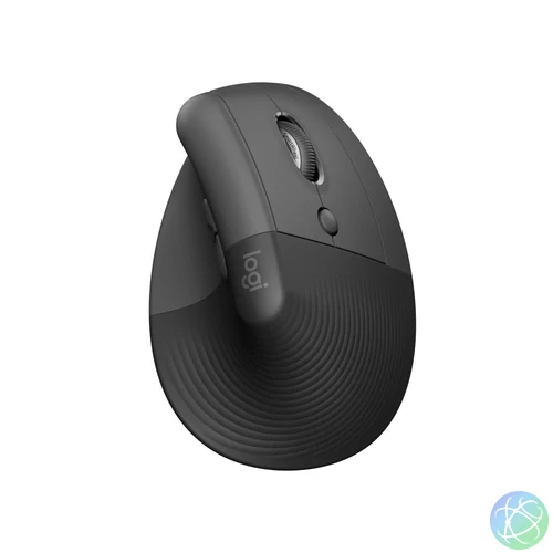 Logitech Lift Vertical Ergonomic Mouse Graphite egér