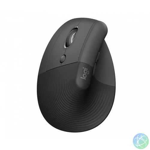 Logitech LIFT Left Hand Vertical Ergonomic Bluetooth Mouse Graphite Grey egér
