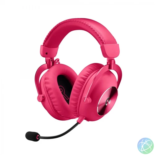 Logitech Pro X 2 Lightspeed Wireless Bluetooth Gaming Headset Magenta