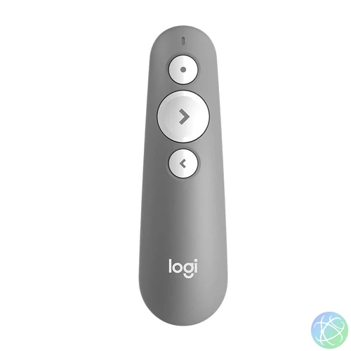 Logitech R500 Laser Presentation Remote Wireless Presenter Red Laser Grey
