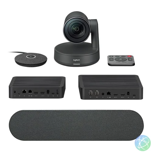 Logitech Rally Konferencia Rendszer Black