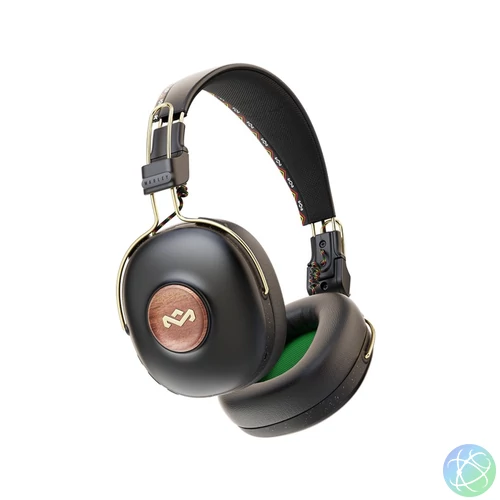 Marley Positive Vibration Frequency  Bluetooth Over Ear Headphones Rasta