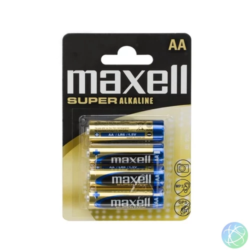 Maxell AA Alkáli Elem 4db/csomag