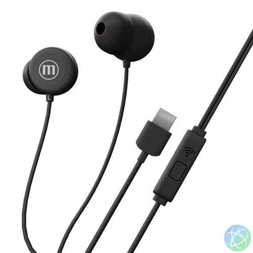 Maxell In-bax USB-C Earphones Black